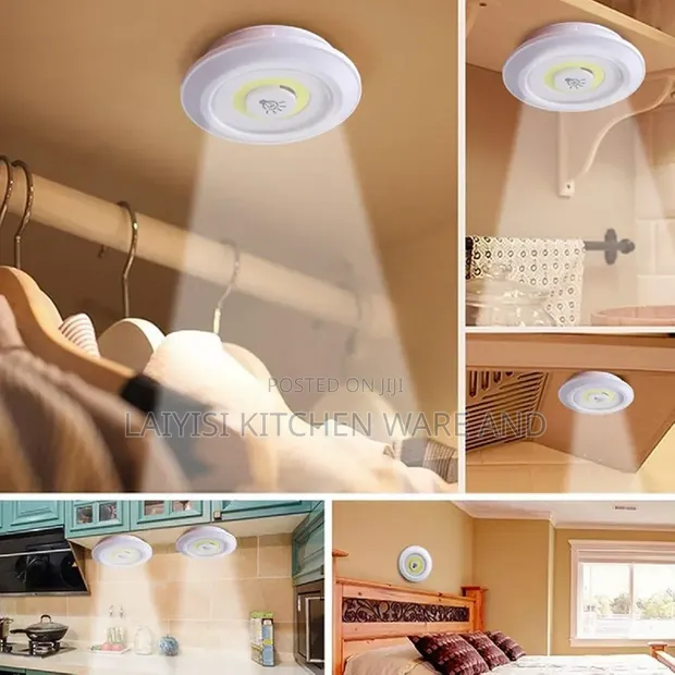 3-Pack LED Cabinet Lights with Remote - 1