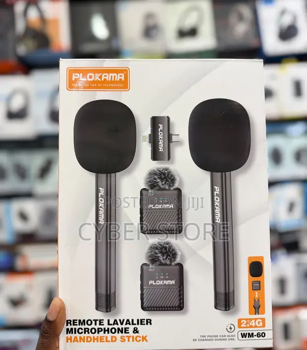 Plokama WM-60 Wireless Dual Microphone System - 1