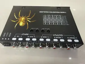 7-Band Graphic Car Audio Equalizer
