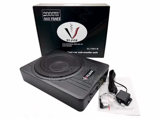 10" Ultra Thin Car Underseat Subwoofer - 1