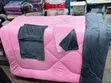 Striped Collo Bedcover - Pink & Purple (6x6) - 1