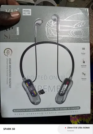 Neckband Airphone KL 99 Bluetooth Headphones