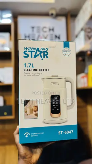 Winning Star 1.7L Adjustable Electric Kettle ST6047