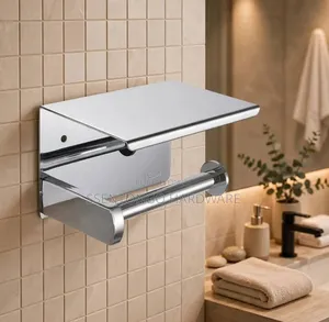 Toilet Paper Holder - Metallica Silver/Black