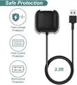 USB Charger Dock for Fitbit Versa/Versa Lite - 3