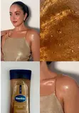 Vaseline Glazed and Glisten Golden Hour Glow Body Gel Oil - 2