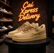 Nike Air Force 1 '07 WB Flax/Wheat/Gum Light Brown - 2