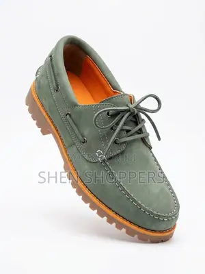 Men's Timberland Sage Green / Slate Grey Boat Shoes