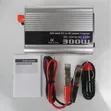 300W Power Inverter DC 12V to AC 220V with USB Display - 2