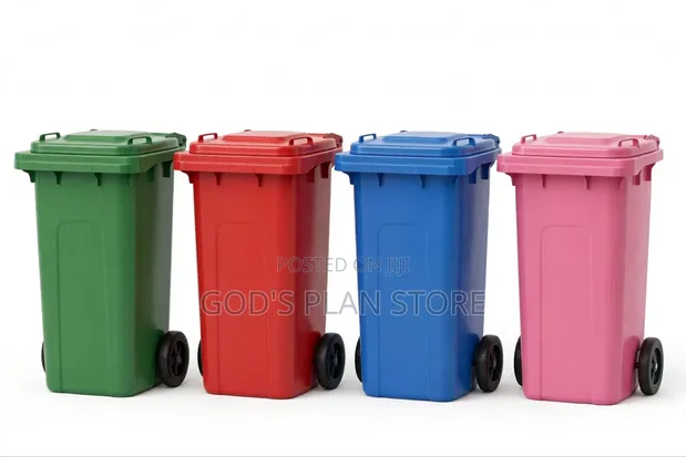 Elegance 120 Litre Plastic Dust Bin - 1