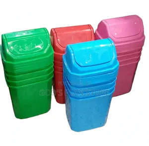 10 Litre Swing Lid Plastic Dust Bins (Office/Clinic)
