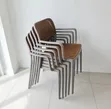 1 Piece Plastic Balcony Chair - 1