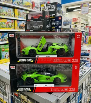 1:18 Scale Lamborghini Aventador SVJ 63 Alloy Die-Cast Model Car