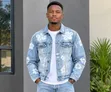 Men's Paint-Stroke and Distressed Denim Jackets - 2