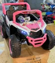 Pink Electric Ride-On Off-Road Buggy for Kids - 1