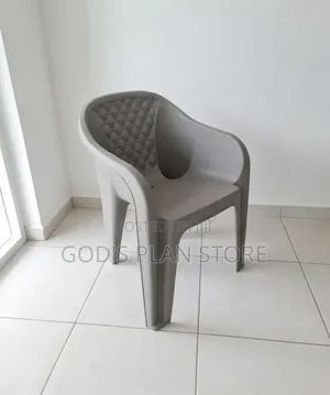 World Industries Taupe Indoor Plastic Chairs (Brand New)