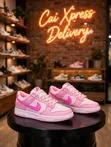 Nike Dunk Low "Triple Pink" Hyper Pink Sneakers - 1