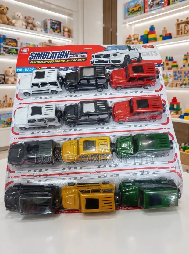 JADES 399 GHTS Kids Toy Cars - 12 Piece Set - 1