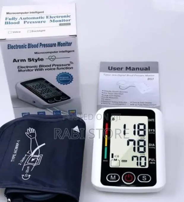 Electronic Blood Pressure Monitor - 1