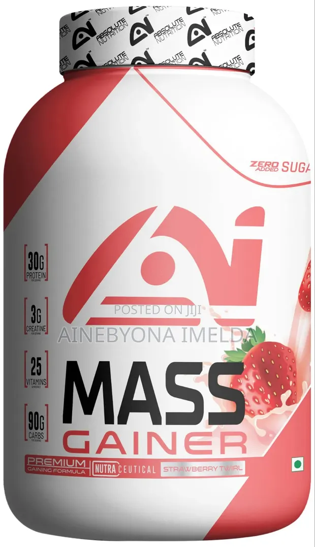 Organic India Mass Gainer - Strawberry - 1