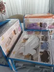 4DE Cotton Bedsheets with Bed Skirt & Pillowcases - 2