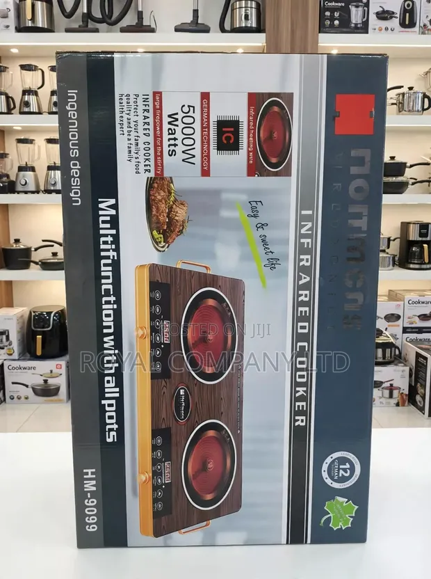 Hoffmans Double Infrared Cooker HM-9099 - 1