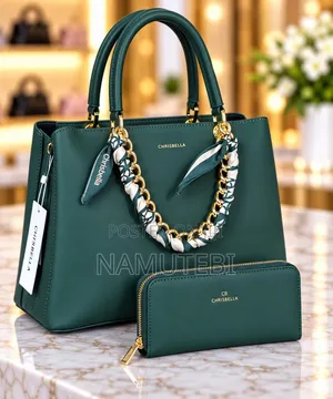 Chrisbella Handbag and Wallet Set