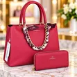 Chrisbella Handbag and Wallet Set - 3