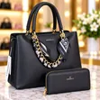 Chrisbella Handbag and Wallet Set - 4