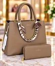 Chrisbella Handbag and Wallet Set - 5
