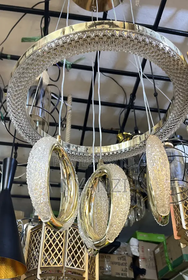 Chandelier with Day and Warm Light - 1