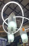 Chandelier Ceiling Light - Day & Warm Light - 2