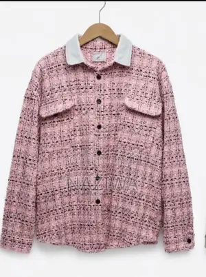 Classypink Tweed Jacket - Elegant Pink