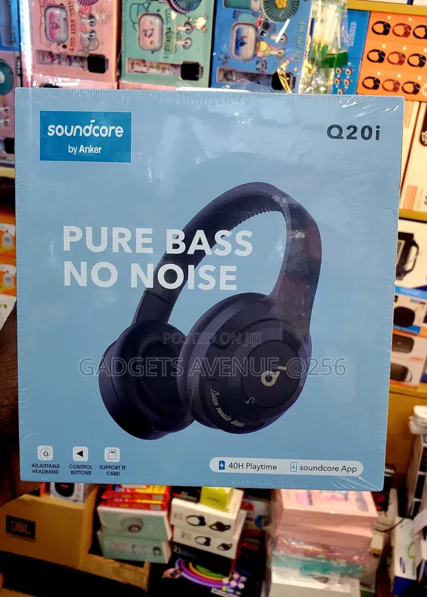 Soundcore by Anker Q20i Active Noise Cancelling Headphones - 1
