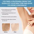 Dark Areas Skin Whitening Cream - 2