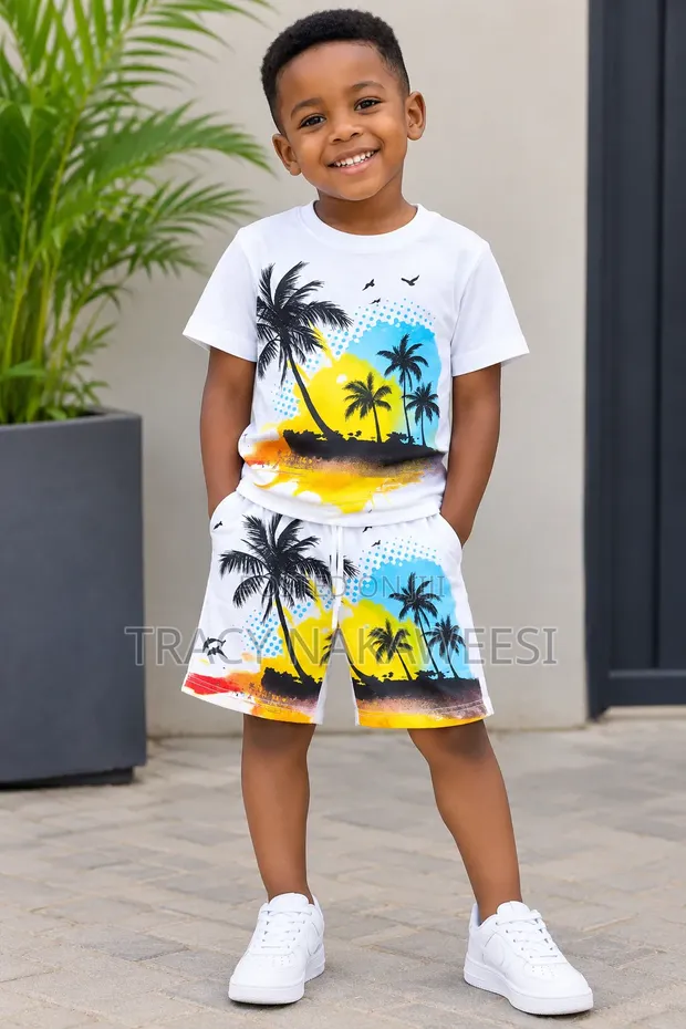 Stylish Kids Clothing Set - Multicolor - 1