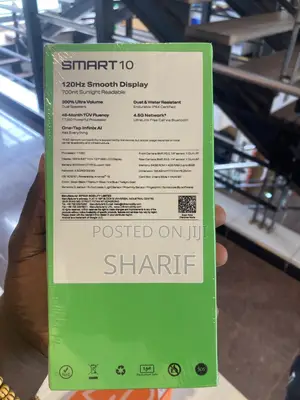 New Infinix Smart 10 64GB Black
