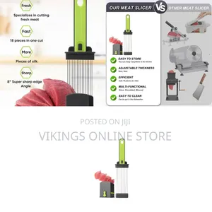 Manual Meat Slicer & Tenderizer Set