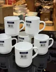 6pc Luminarc Tempered Opal Glass Mug Set (29 Cl) - 3