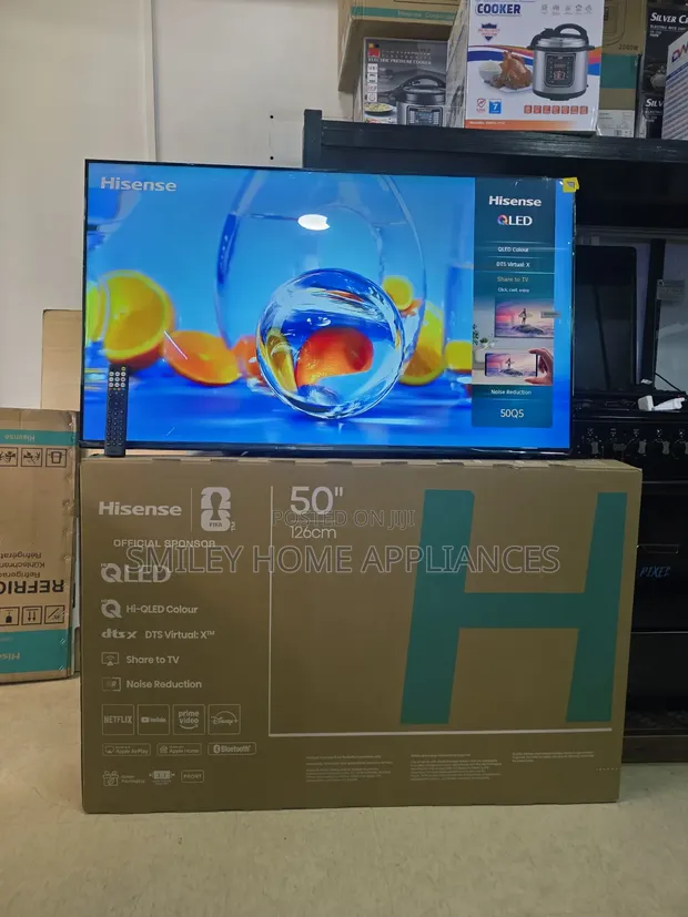 Hisense 50Q5S 50-inch QLED Q5 Series Vidaa Smart TV (2026 Model) - 1