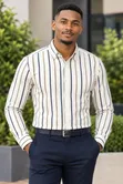 Elitmen Men's Elegant Formal Long Sleeved Shirts - 4