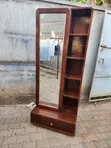 Wood-Mode Dressing Mirror with Hidden Storage - 2