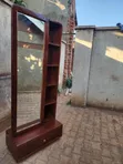 Wood-Mode Dressing Mirror with Hidden Storage - 3