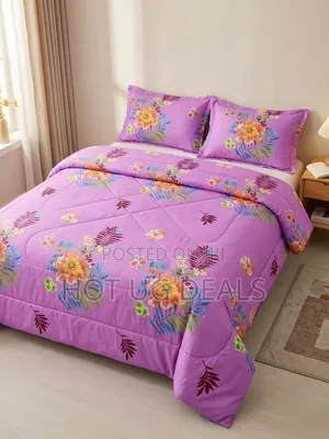 4-Piece Grace Textile Duvet Set