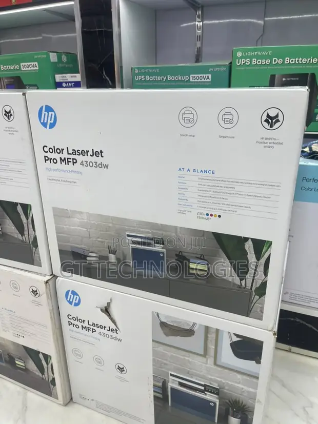HP Color LaserJet Pro MFP 4303dw Printer - 1