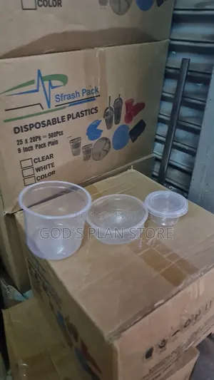 Brand New 750ml & 500ml Plastic Packaging Containers