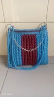 Handmade Crochet Crossbody Bag - 1