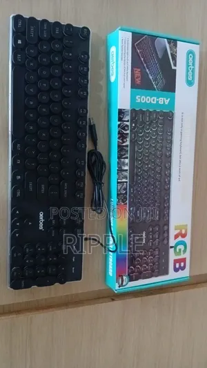 Aerbes RGB Gaming Keyboard USB Wired LED Backlit