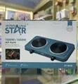 Winning Star 1000W+1000W Double Electric Hot Plate Cooker - Blue - 2