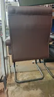 Comfortable Brown Executive Guest Chairs (Set of 2) - 2